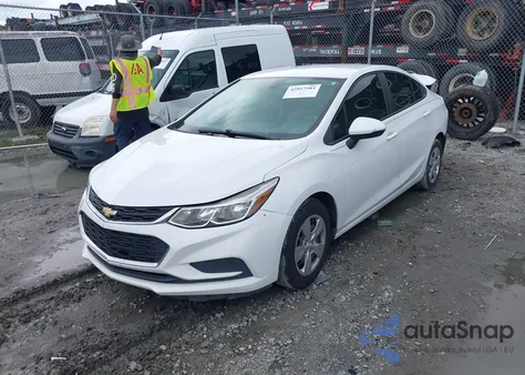 2017 Chevrolet Cruze Ls Auto из США, поврежденный, VIN 1G1BC5SM0H7161490